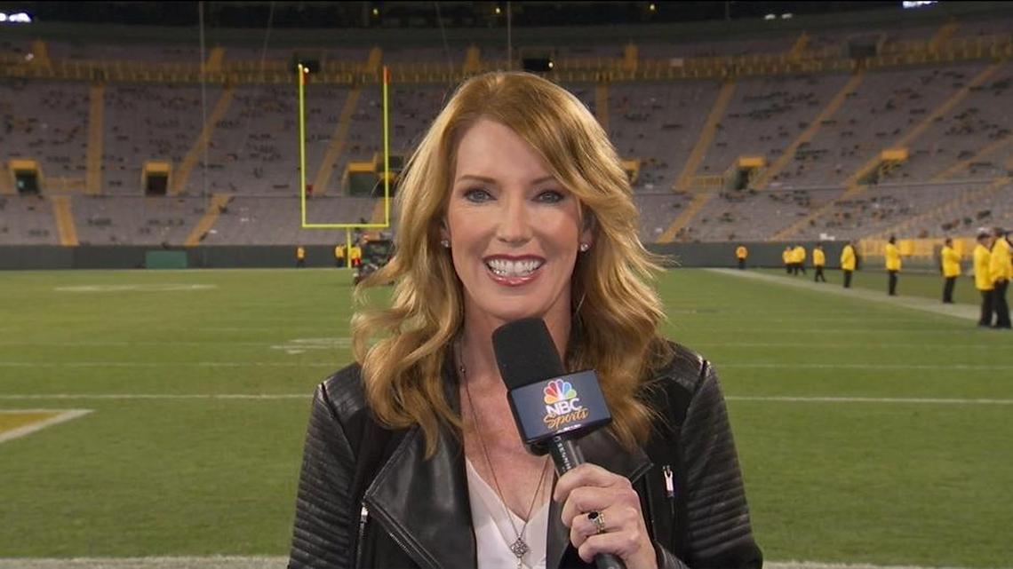 NBC Thursday Night Football sideline reporter Heather Cox will work the Cowboys-Vikings game.