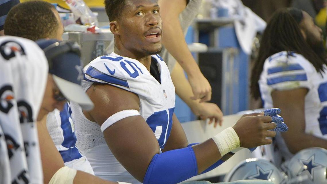David Irving received a fine from the NFL after being ejected at Cleveland last week.