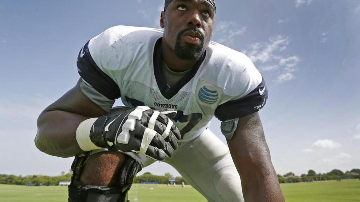 Tyron Smith missed Sunday’s game with a back injury.