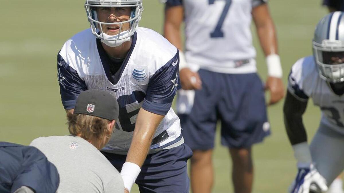 
Matt Cassel continues to get comfortable with the Cowboys after his trade from Buffalo last week.
