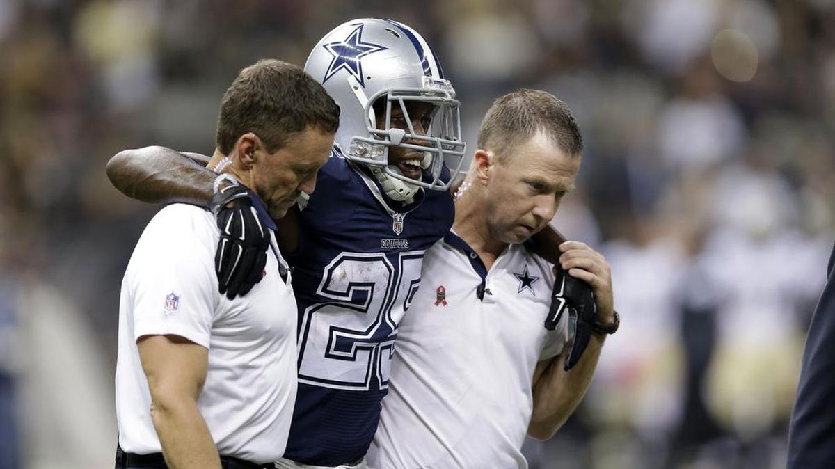 Dallas Cowboys running back Lance Dunbar played only 12 games last season after injuring his left knee.
