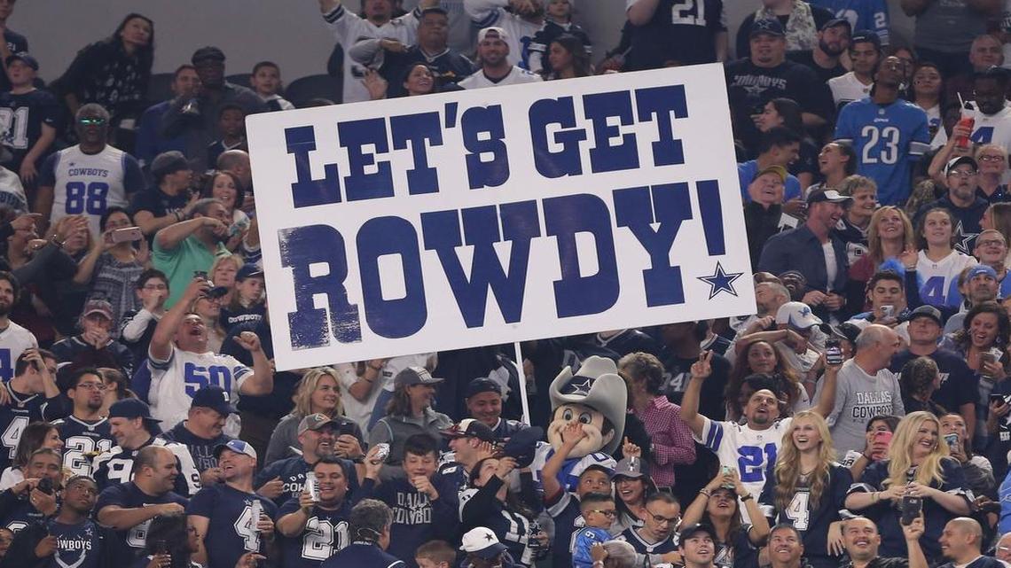The Dallas Cowboys are drawing the usual rowdy fans and some non-football fans.