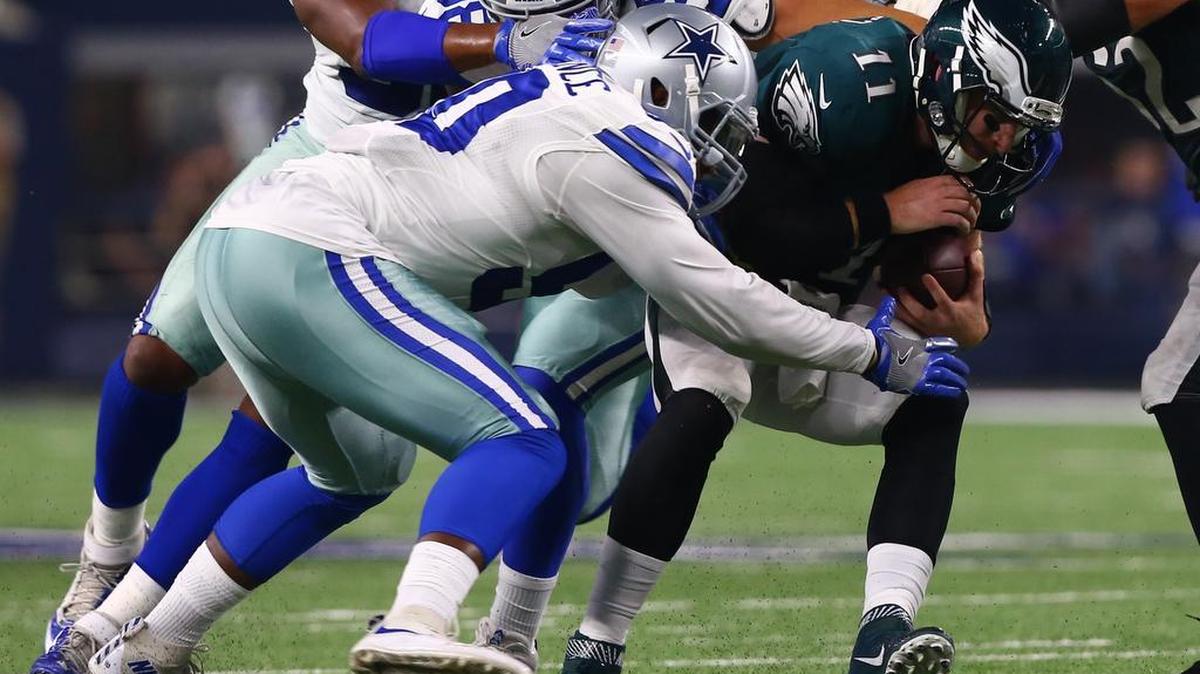 The Cowboys only have 20 sacks so far this season.