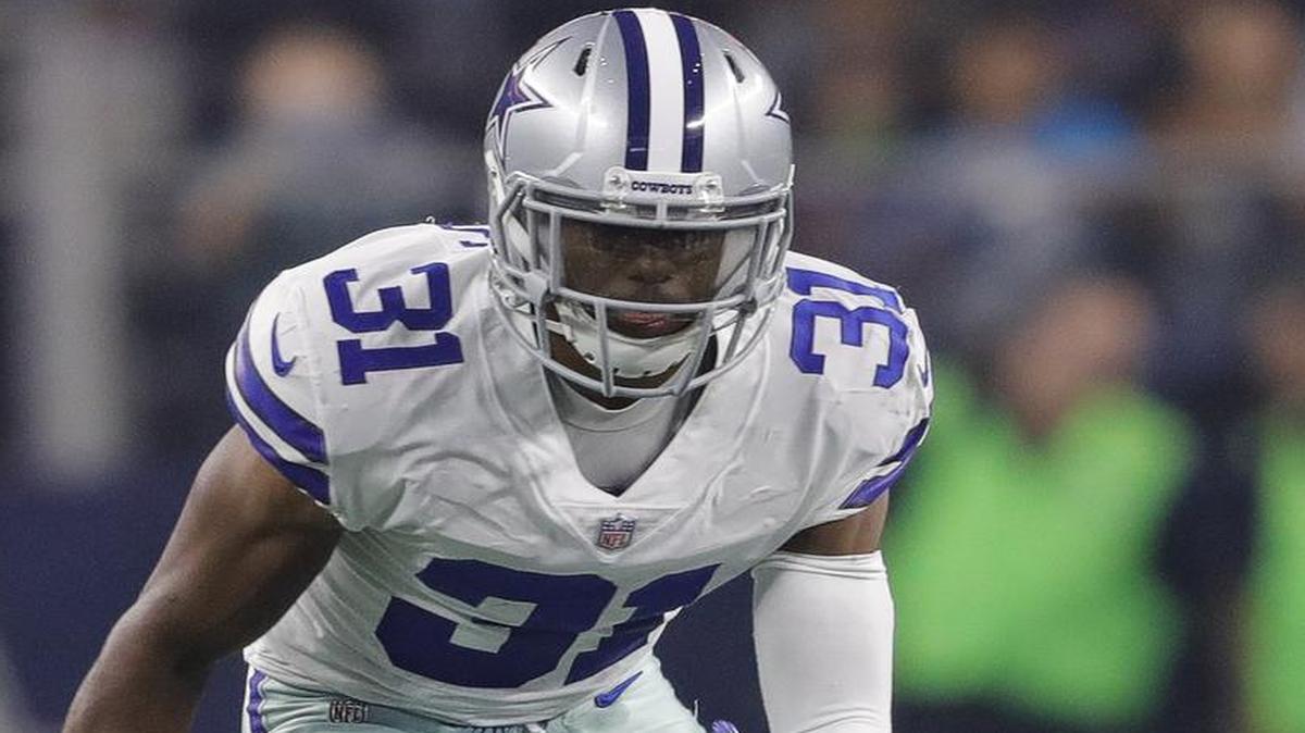Dallas Cowboys free safety Byron Jones, shown in preseason, was limited in practice Thursday and put on the injury report.