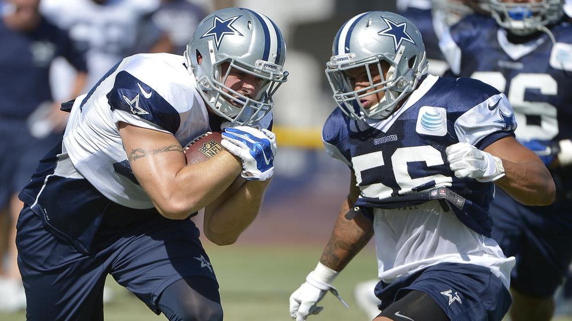 Keith Smith (right) is moving to fullback.