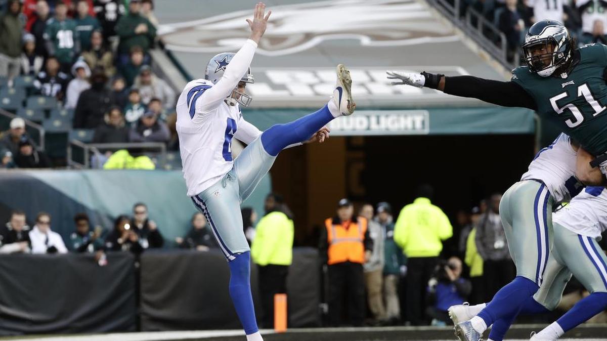 Cowboys punter Chris Jones set a career-long for punts, but also had one blocked.