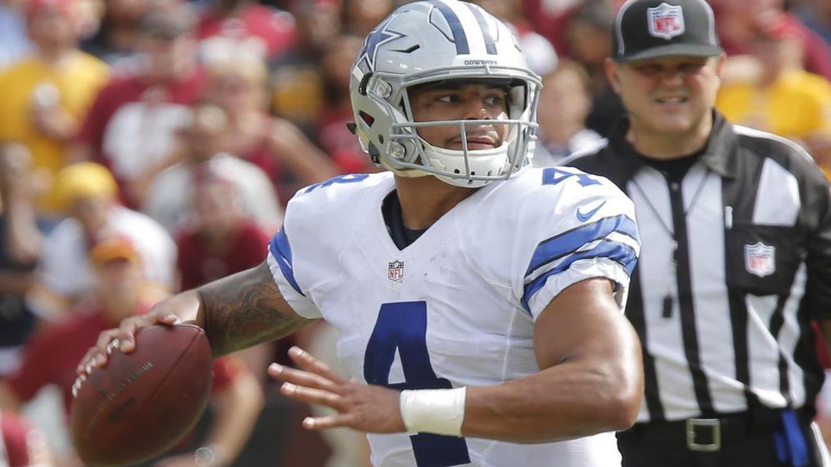 In his second NFL start, Cowboys quarterback Dak Prescott continued to show poise under pressure and led the team on a game-winning drive in the fourth quarter.