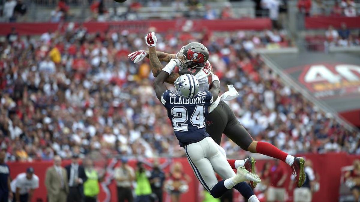 Cowboys cornerback Morris Claiborne has missed the past two games with a hamstring injury.