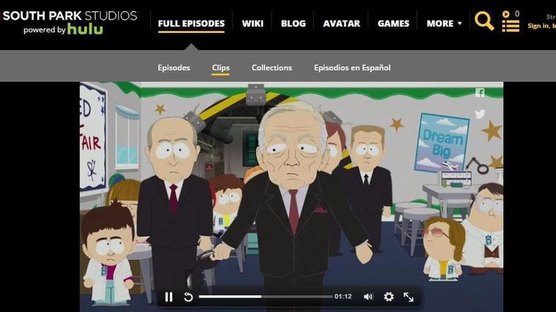 Dallas Cowboys’ owner Jerry Jones and the NFL were topics of conversation in the latest episode of South Park.