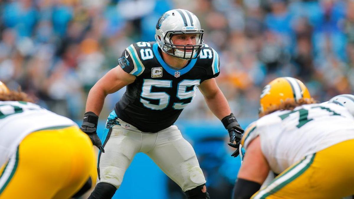 Middle linebacker Luke Kuechly has helped the Carolina Panthers rank among the top 10 defensive teams each of his first three seasons in the NFL.