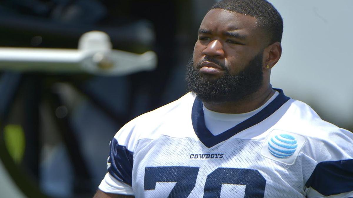 Dallas Cowboys offensive lineman Chaz Green is eager to return to action this week against Green Bay.