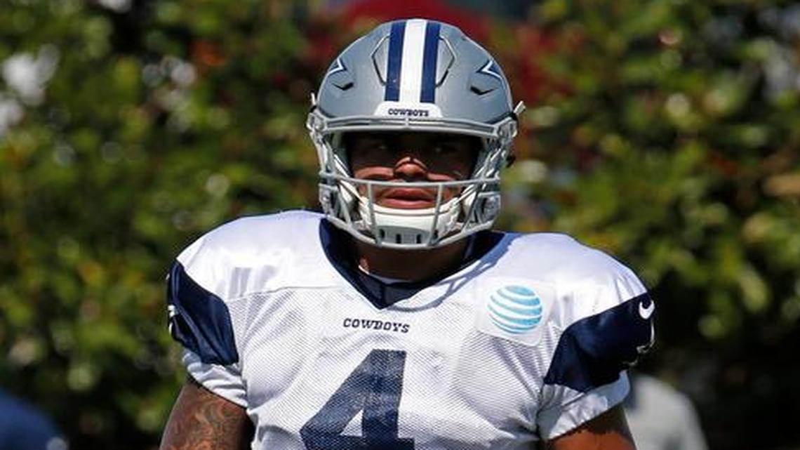Cowboys quarterback Dak Prescott says every NFL game is a prime-time game. The 1-1 Cowboys play the 0-2 Bears at 7:30 p.m. Sunday night on KXAS/5.