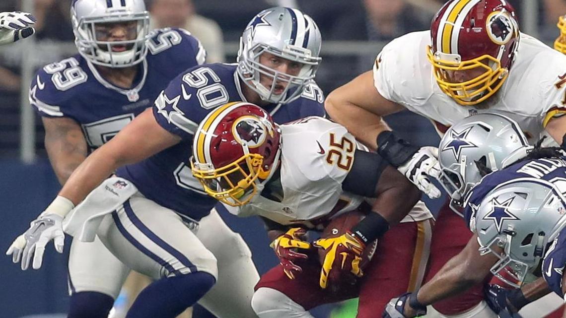Sean Lee and the Dallas Cowboys have not allowed a 100-yard rusher all season.