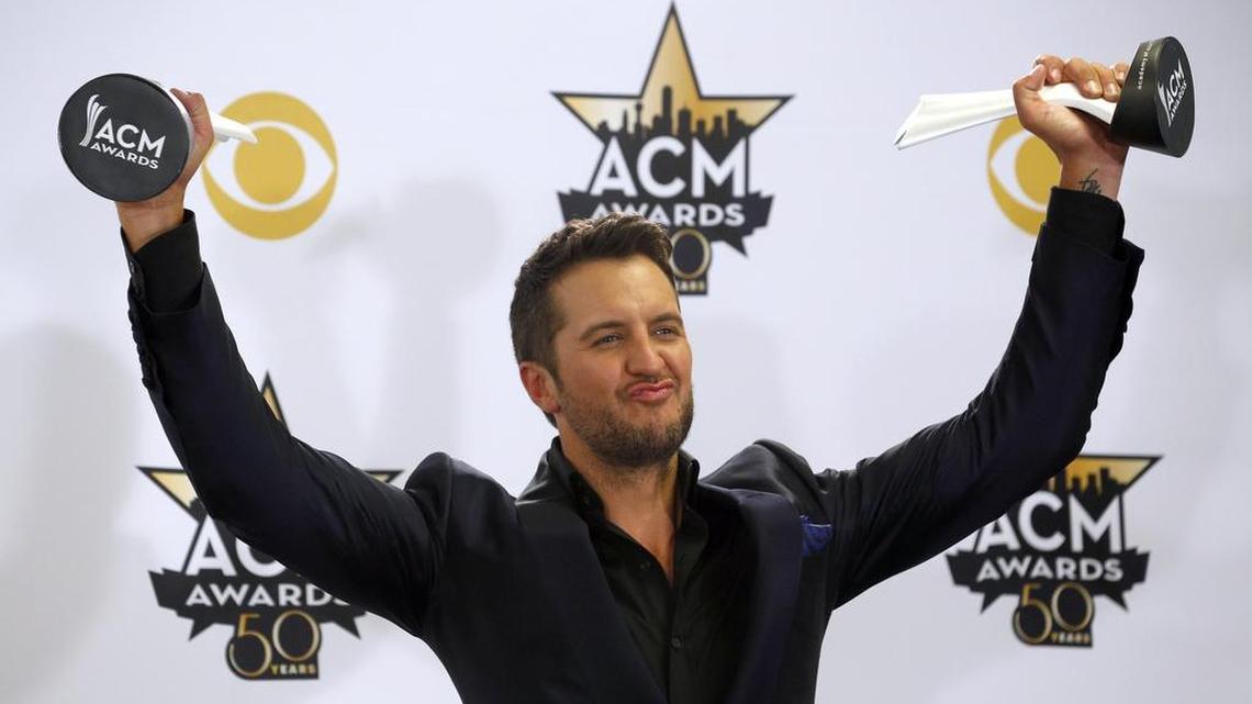 Country music superstar Luke Bryan is the reigning entertainer of the year.