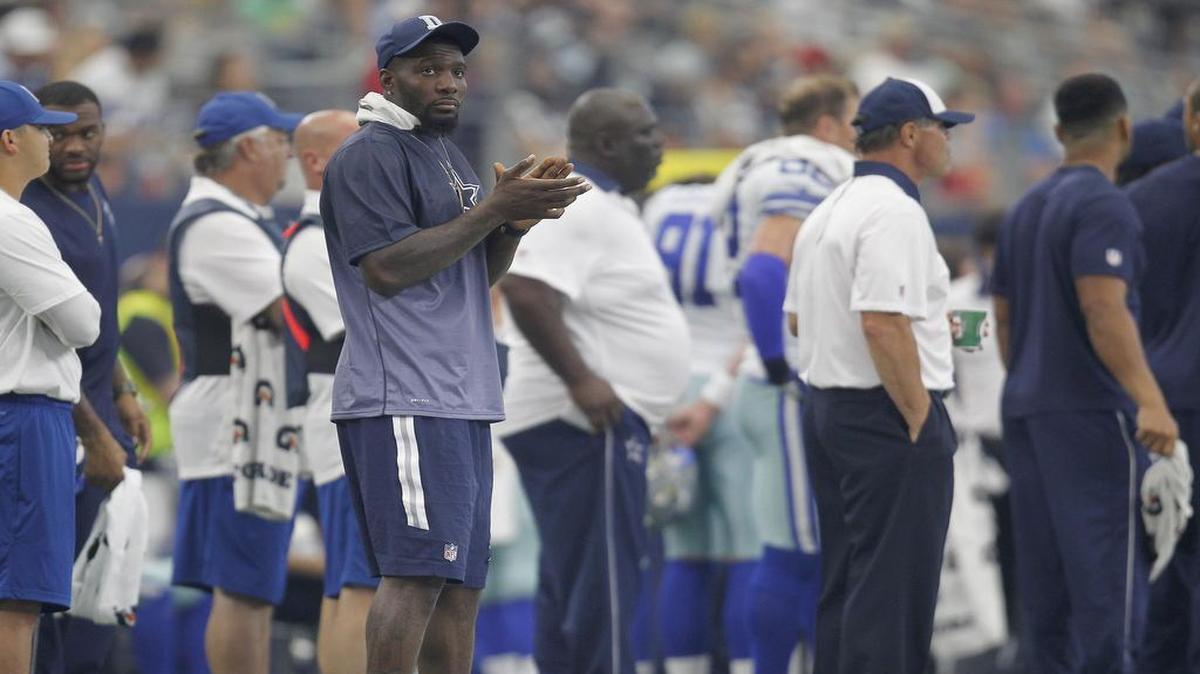 
Dez Bryant had five catches in the first game of the season before injuring his foot.
