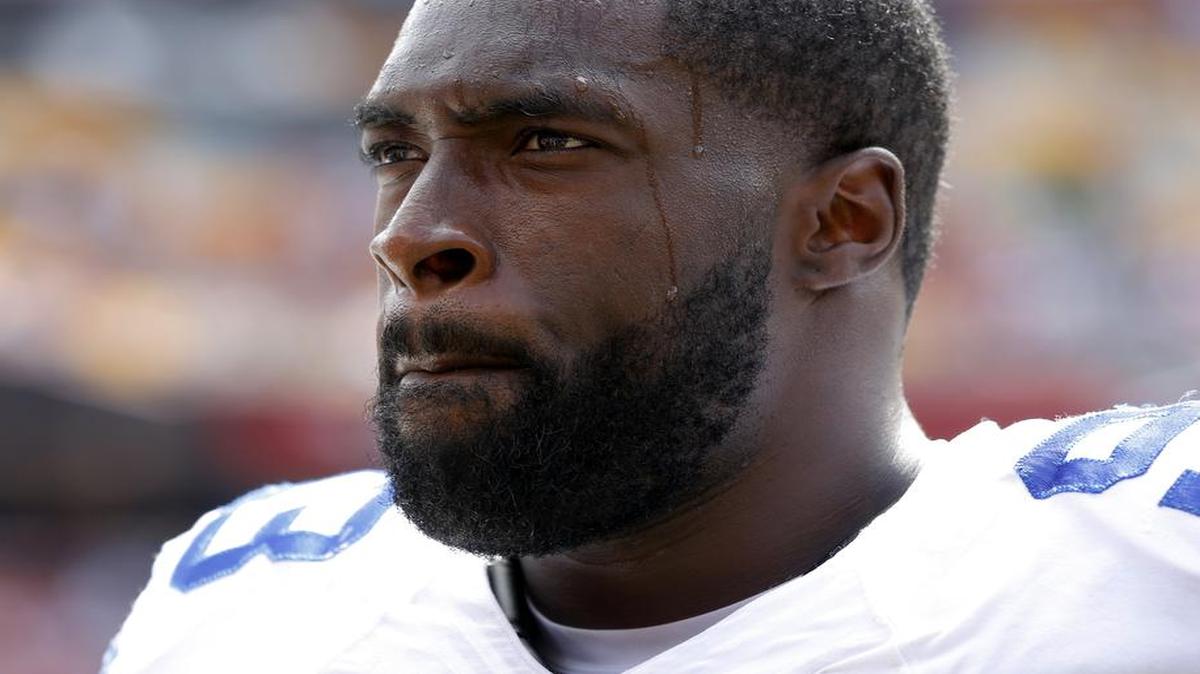Dallas Cowboys defensive end Benson Mayowa has two sacks and six quarterback pressures this season.