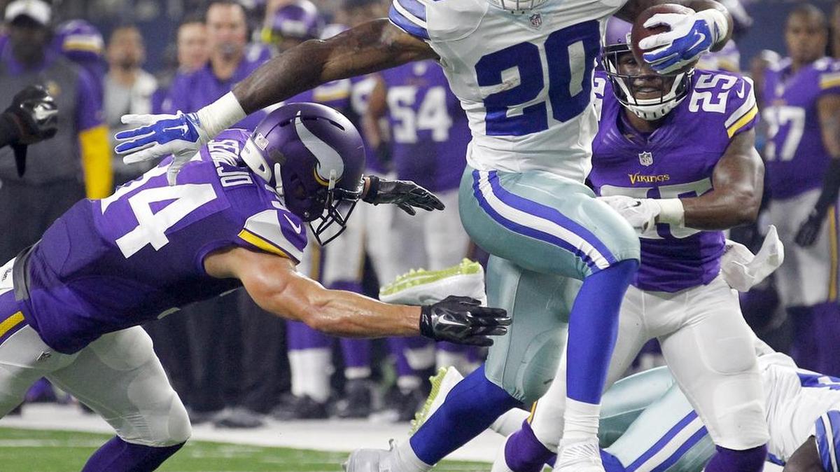 
Darren McFadden had an impressive game vs. the Vikings.
