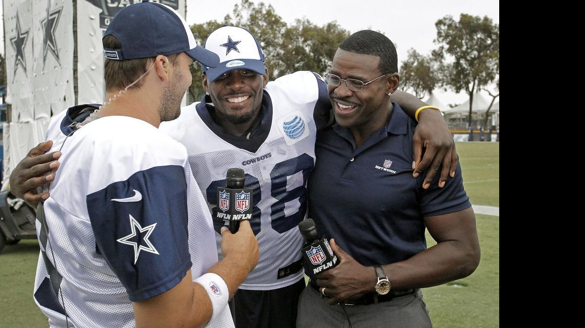 
Hall of Famer Michael Irvin says the Dallas Cowboys will need a solid running game again next season to keep the pressure off Tony Romo and Dez Bryant.
