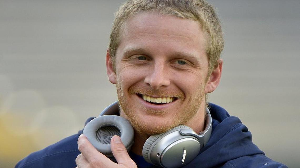 Dallas Cowboys wide receiver Cole Beasley hits the hot tub before each game then turns on some Dr. Dre 2001 on his headphones.
