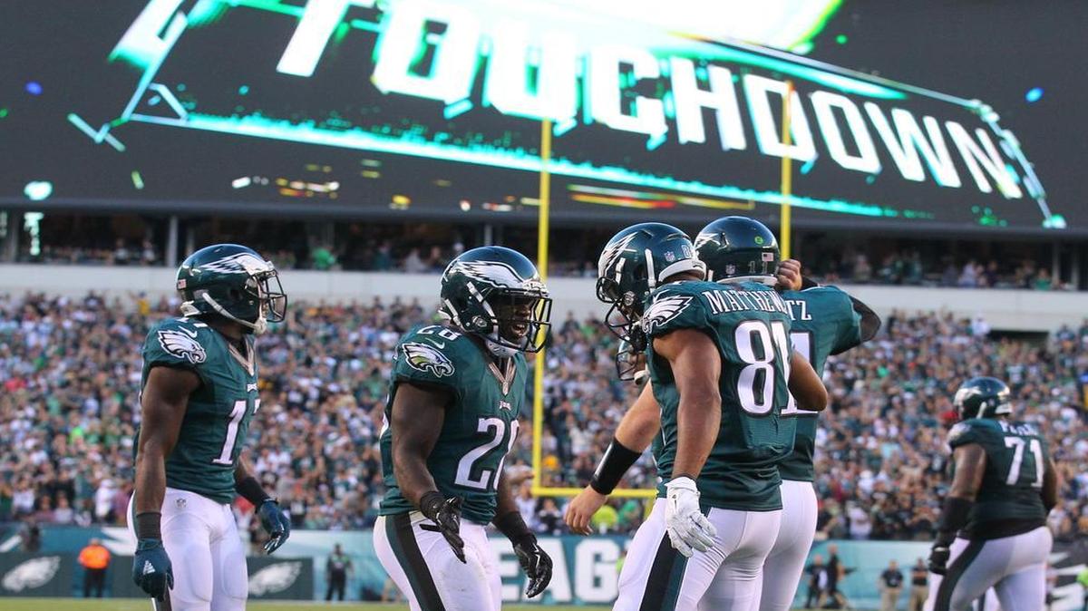 The Philadelphia Eagles are one of three unbeaten teams in the NFL. They had a bye last week.
