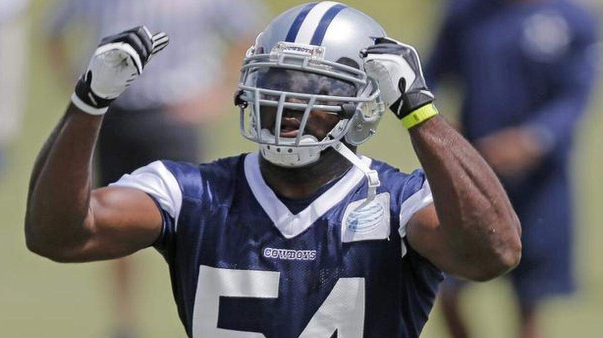 
Bruce Carter played 49 games with Dallas after being a second-round pick in 2011 out of North Carolina.


