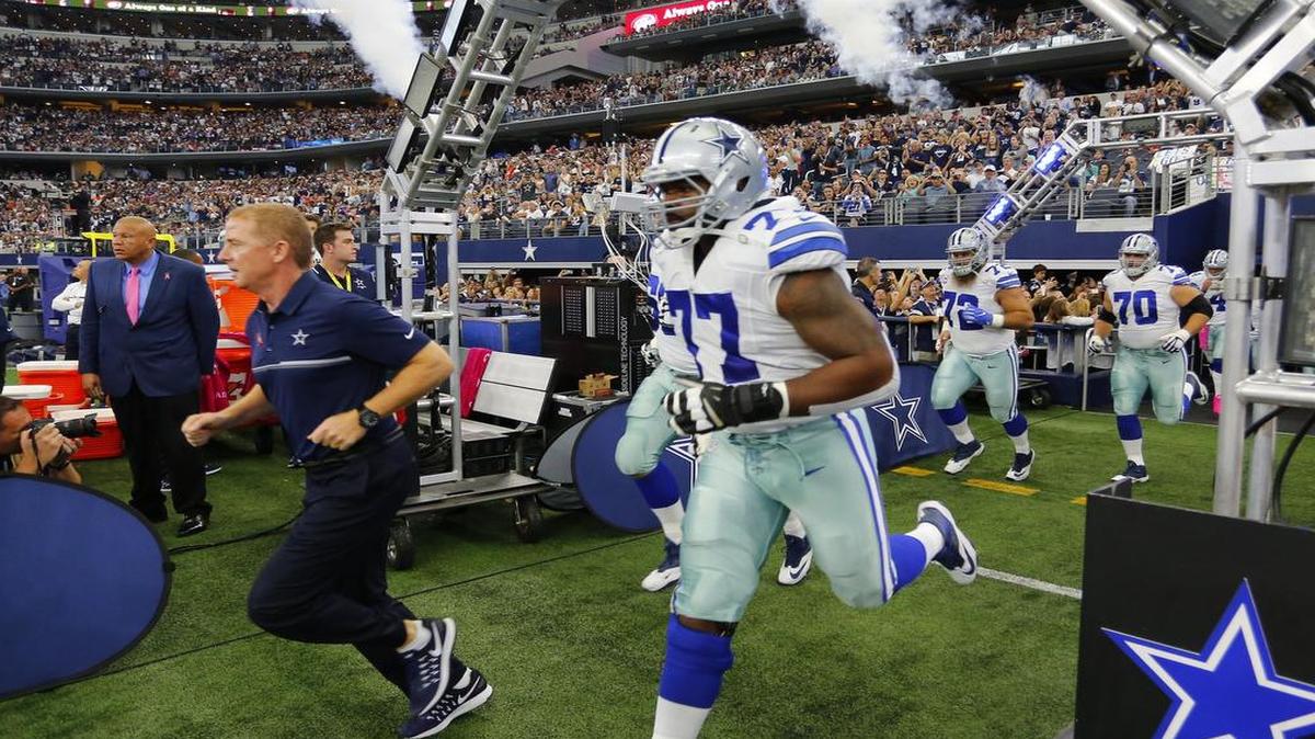 Dallas Cowboys tackle Tyron Smith used Thursday as a rest day. Smith is recovering from a bulging disk in his back.
