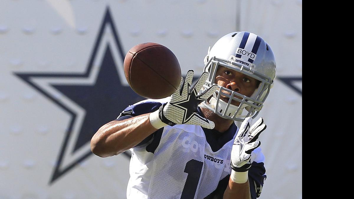 
Dallas Cowboys cut wide receiver Chris Boyd on Tuesday.

