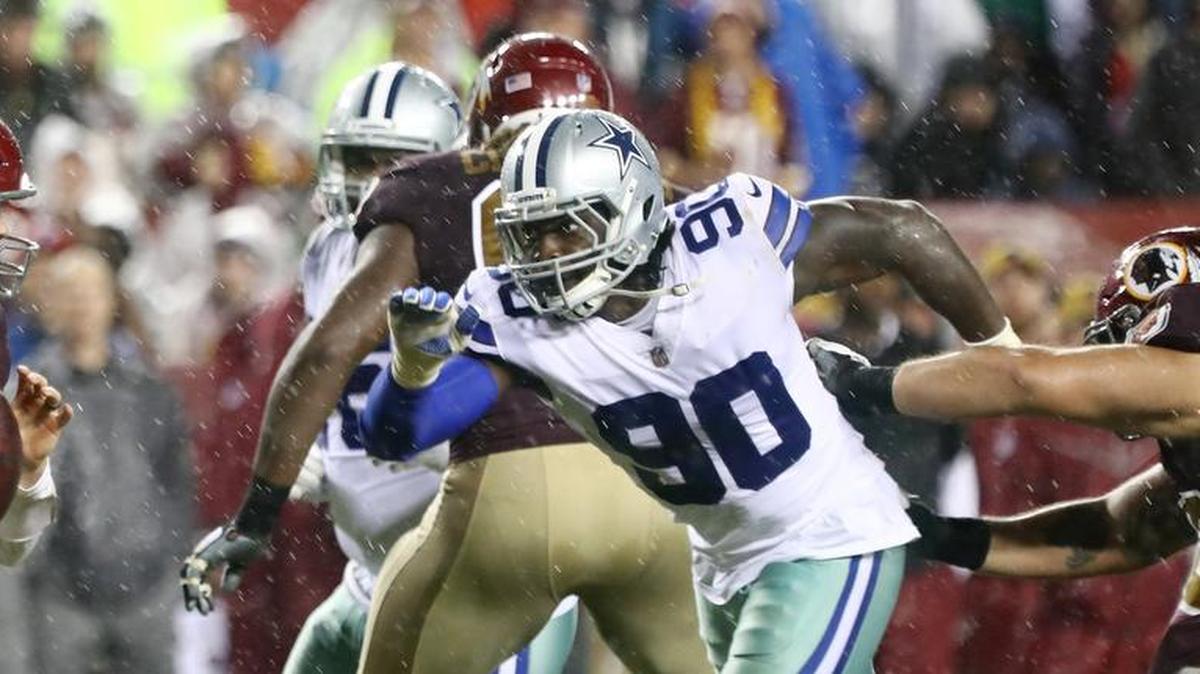 DeMarcus Lawrence now has 13.5 sacks this season.