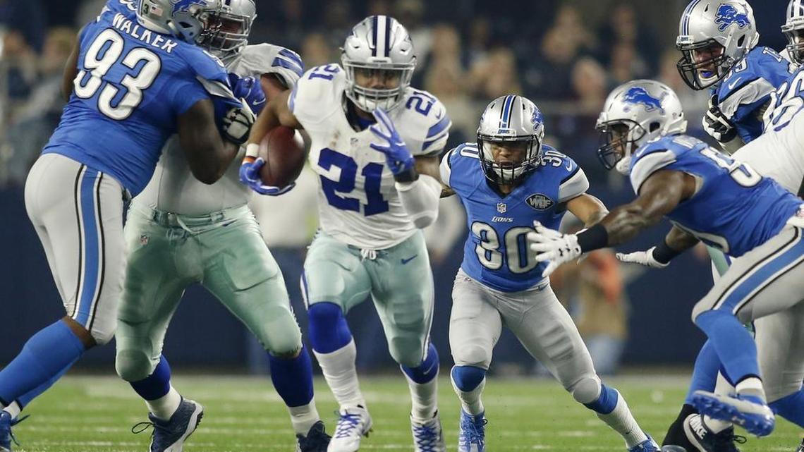 Ezekiel Elliott rushed for 80 yards and two touchdowns on only 12 carries Sunday night.