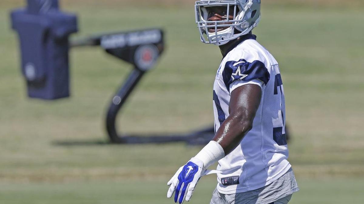 
Running back Christine Michael (30) could make his Cowboys’ debut Sunday after getting work with the first-team this week. 
