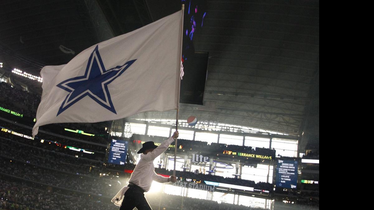 
The rookies enjoyed their first trip onto the field at AT&T Stadium, shown during a playoff game last season.
