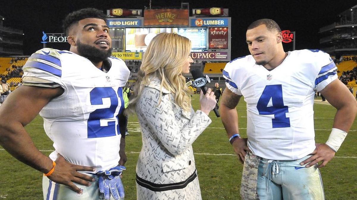 Dallas Cowboys quarterback Dak Prescott and running back Ezekiel Elliott will be in a bigger spotlight when the playoffs begin.