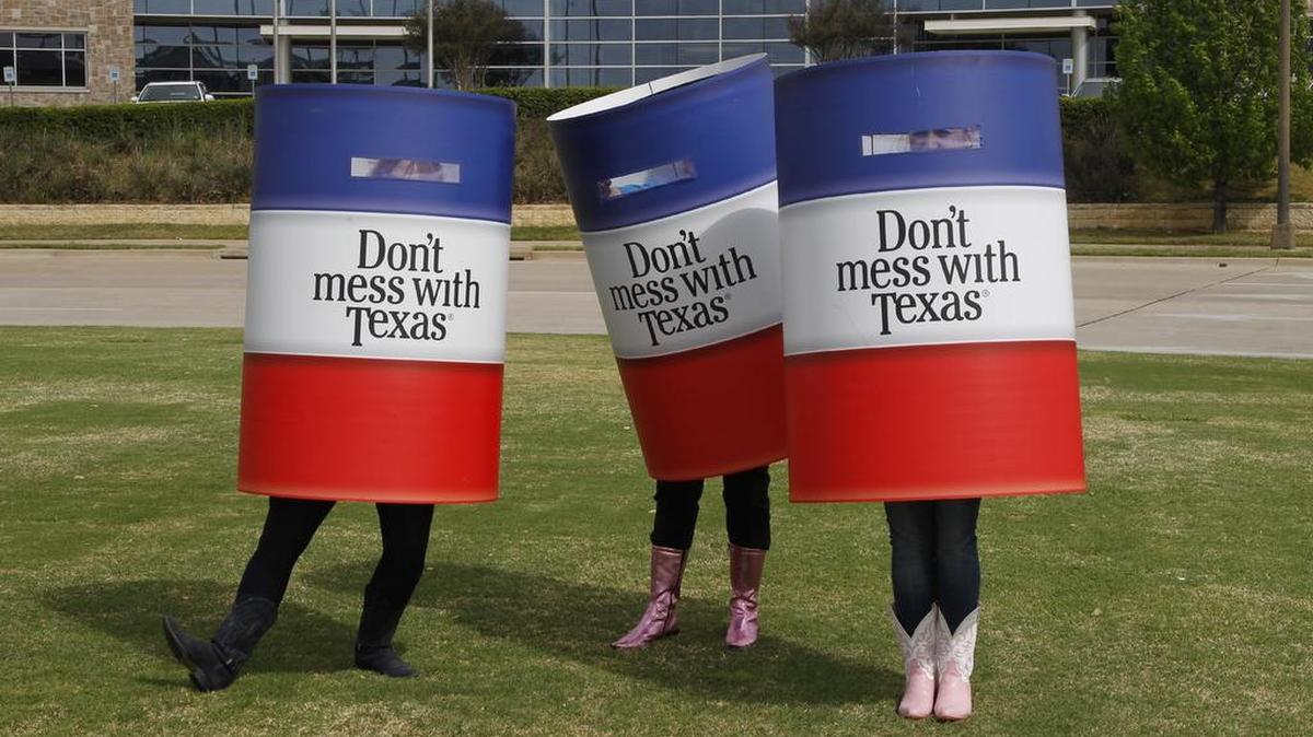 The "Don't Mess with Texas" anti-litter campaign has been around 30 years.The Texas Department of Transportation launched the anti-litter campaign in 1986.