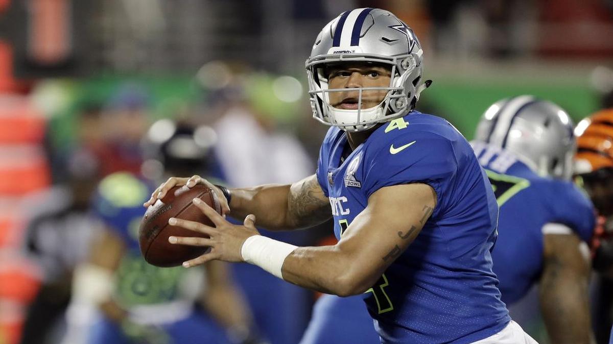 Dallas Cowboys rookie quarterback Dak Prescott was voted to the Pro Bowl.