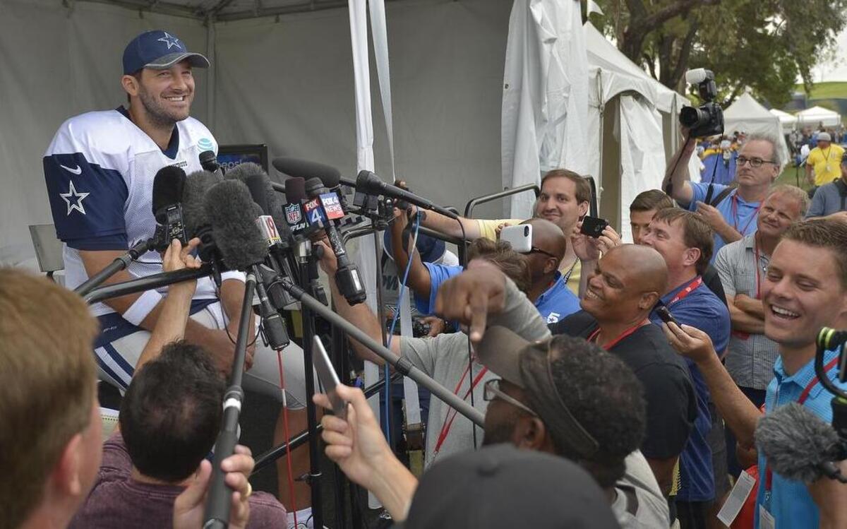 The Dallas Cowboys Blue vs. White scrimmage will be broadcast live from Oxnard, Calif., on TXA 21.