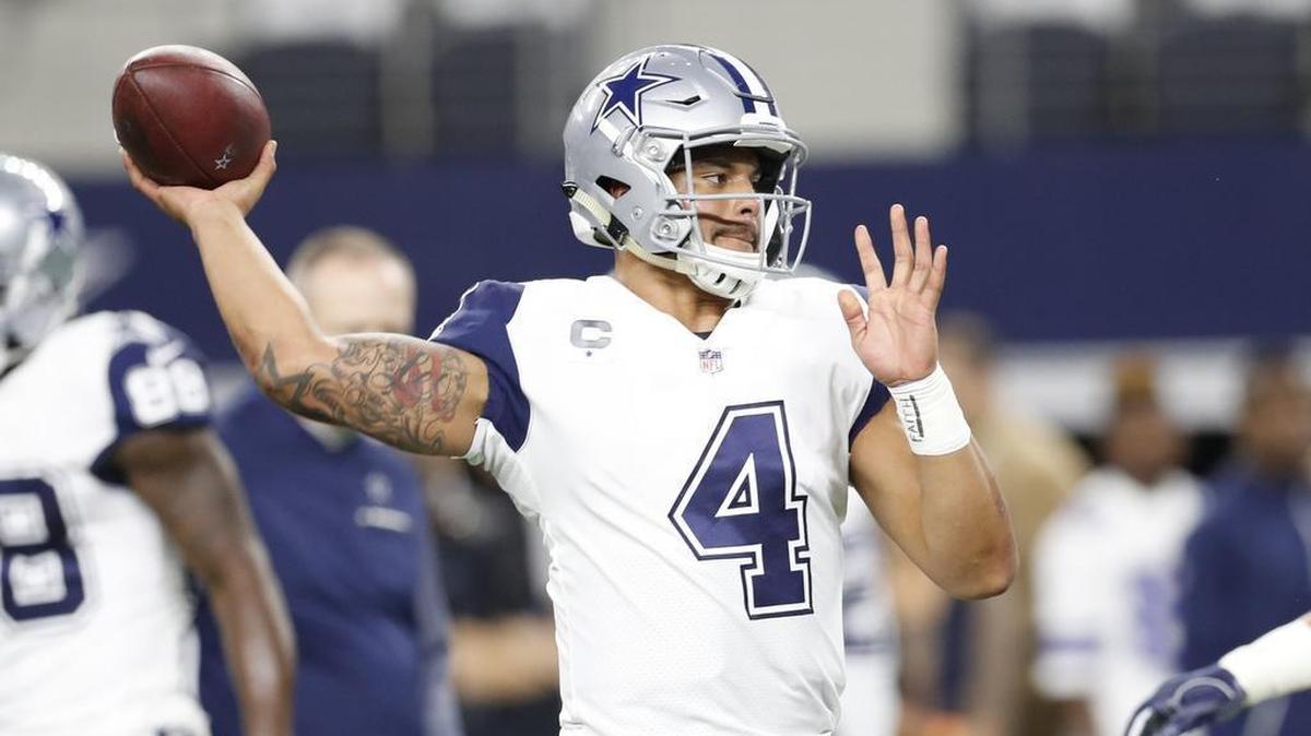 Quarterback Dak Prescott and the Dallas Cowboys will likely have to win all four of their remaining games to have a shot at the playoffs.