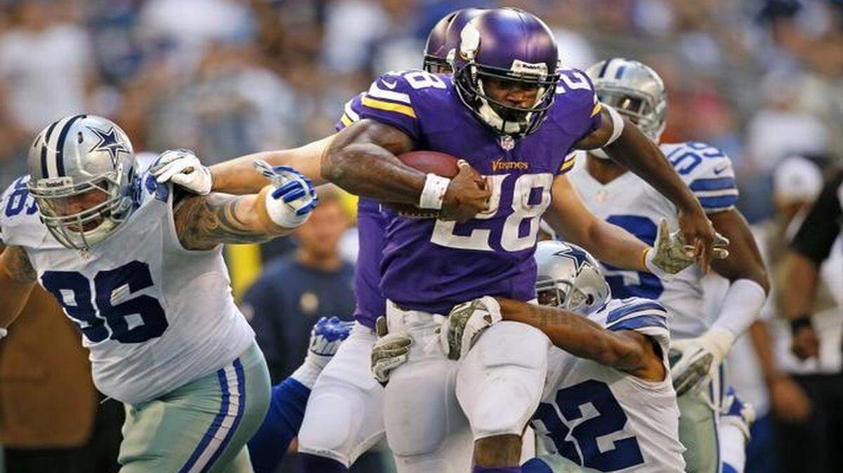 
Adrian Peterson running for the Dallas Cowboys instead of against them? Let’s gete real about any deal for the Minnesota Vikings running back. 
