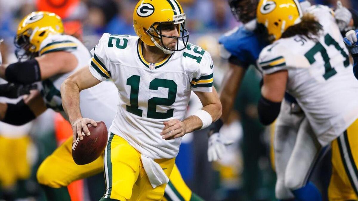Aaron Rodgers has thrown for 2,957 yards with 26 touchdown passes and only five interceptions this season.