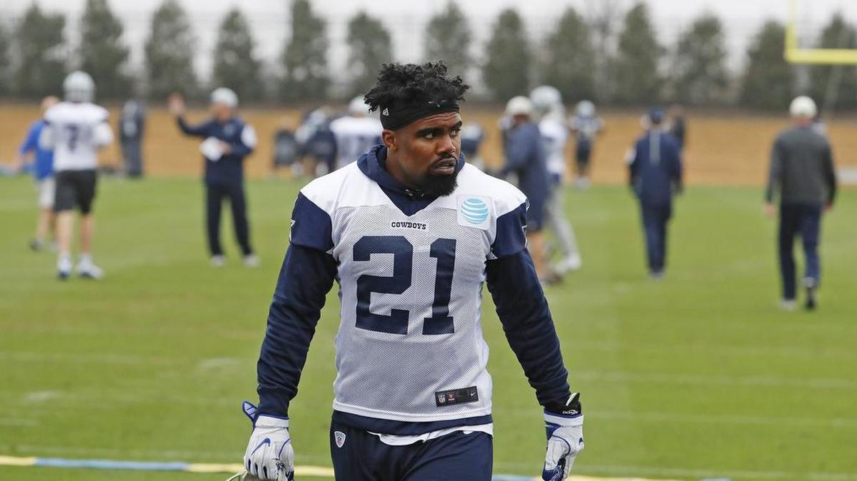 Ezekiel Elliott was suspended six games last year for domestic violence allegations.