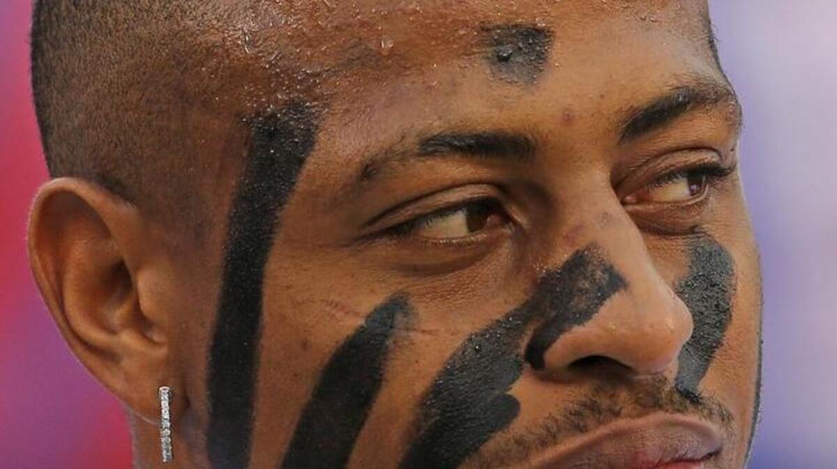 Dallas Cowboys defensive end Greg Hardy (76) declined to comment Friday about newly released photos detailing his domestic violence incident in May of 2014 while a member of the Carolina Panthers.