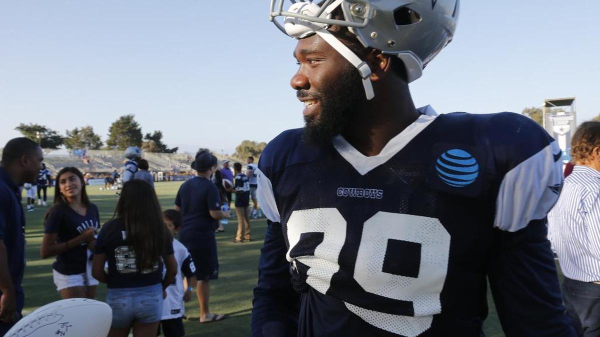 Charles Tapper will make his NFL debut Sunday night vs. the Giants.