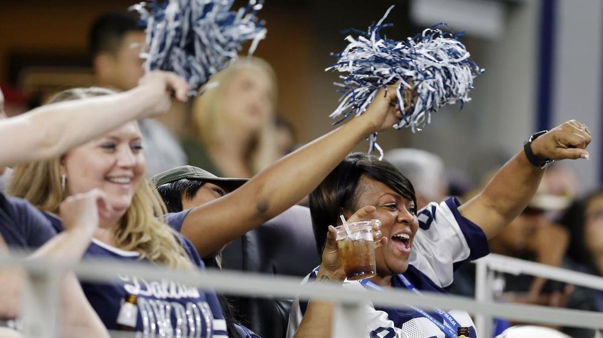 Women make up almost half of the NFL fan base.