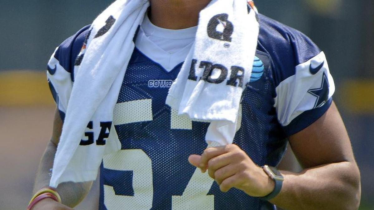Damien Wilson is sidelined with a right eye injury to start Cowboys camp.