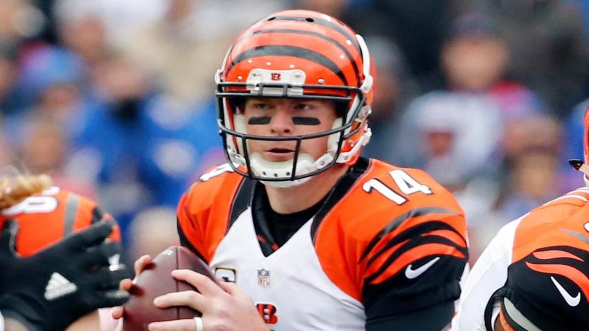 Andy Dalton, who is 0-4 in the postseason, says the Bengals’ goal is bigger than winning a playoff game: “That’s not why you play this game. You play it to win the whole thing.”