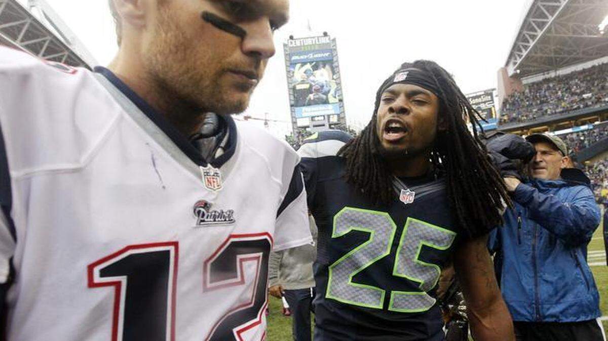 
The last time the Patriots and Seahawks met, in 2012, Tom Brady and Co. left Seattle with a 24-23 loss and an earful from Richard Sherman.


