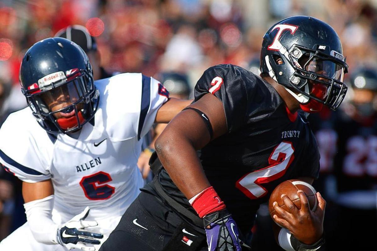 Euless Trinity could be in for big things as quarterback Tyler Natee grows into the position, but the Trojans’ ultimate success might be in the hands of their defense.
