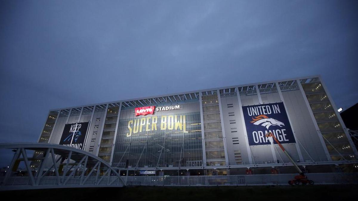 The game at Levi’s Stadium marks the second time the San Francisco Bay Area will host a Super Bowl.