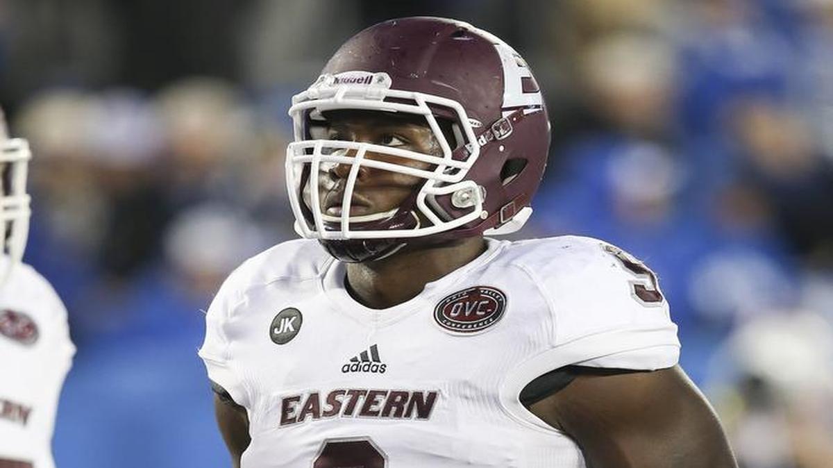 Eastern Kentucky defensive lineman Noah Spence is looking for a fresh start in the NFL.