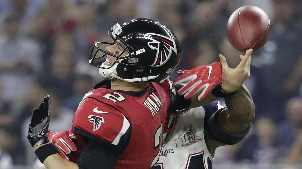 Quarterback Matt Ryan and the Falcons lost their grip on a 25-point lead in the second half Sunday in an epic collapse against Dont’a Hightower and the Patriots in Super Bowl LI.