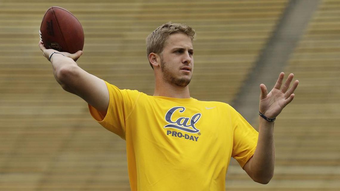 Cal quarterback Jared Goff is expected to be the first player selected at the NFL Draft, which begins at 7 tonight from Chicago.